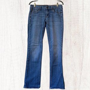 J. Crew | Matchstick mid-rise vintage slim-straight jean in resin rinse, Size 29